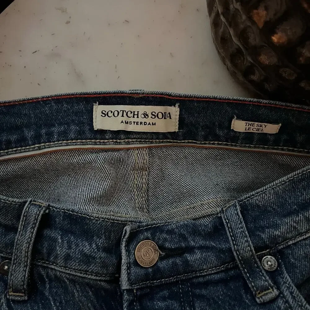 Scotch & Soda Women’s Straight Leg Boyfriend Jeans Le Ciel The Sky 8 29